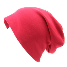 Load image into Gallery viewer, Girl's Cap Autumn and Winter Sleeve Cap Sports Street Style Hip Hop Casual Loose Men's and Women's Knitted Cotton Hat
