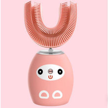 Load image into Gallery viewer, 360° Contact Kids Electric Toothbrush Automatic U Shape Brush Age 2-15