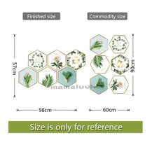 Load image into Gallery viewer, 24 styles Green Leaves Wall Stickers For Bedroom Living-room Dining Room Kitchen Kids Room DIY Vinyl Wall Decals Door Murals