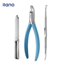 Load image into Gallery viewer, LLANO ingrown Nail Clipper Toenail Cutter Stainless Steel Pedicure Tools Thick Toe Nail Correction
