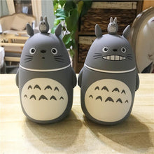 Load image into Gallery viewer, 300ml 304 Stainless Steel Cartoon Totoro Portable Thermos Bottle Anime Termos Cup and Mug Glass Vacuum Flasks Bottle Thermoses