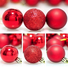 Load image into Gallery viewer, 24pcs 3cm Christmas Ball Christmas Tree Balls Xmas Decor Holiday Party Decoration Gold Pink Champagne Red New Year Gift