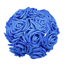Load image into Gallery viewer, 24Pcs/lot Artificial Rose Bouquet Decorative Foam Rose Flowers Bride Bouquets for Wedding Home Party Decoration Wedding Supplies