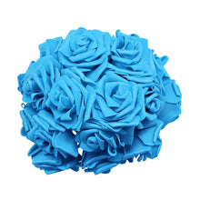 Load image into Gallery viewer, 24Pcs/lot Artificial Rose Bouquet Decorative Foam Rose Flowers Bride Bouquets for Wedding Home Party Decoration Wedding Supplies