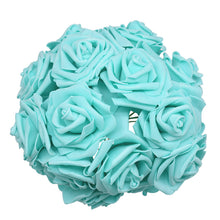 Load image into Gallery viewer, 24Pcs/lot Artificial Rose Bouquet Decorative Foam Rose Flowers Bride Bouquets for Wedding Home Party Decoration Wedding Supplies