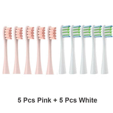 Load image into Gallery viewer, Replacement Brush Heads for Oclean X/ X PRO/ Z1/ F1/ One/ Air 2 /SE Sonic Electric Toothbrush Soft DuPont Bristle Nozzles 10 Pcs