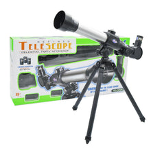 Load image into Gallery viewer, Kids Telescope Portable with Tripod Education Toy for Adults Beginners Explore Space Moon Star