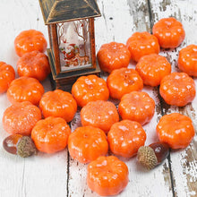 Load image into Gallery viewer, 25pcs/lot Mini Fake Vegetable Simulation Halloween Artificial Pumpkin Diy Craft Home Wedding Birthday Party Halloween Decoration
