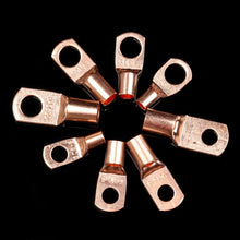 Load image into Gallery viewer, 260/240/60CPS Assorted Car Copper Ring Terminal Wire Crimp Connector Bare Cable Battery Terminals Soldered Connectors Kit