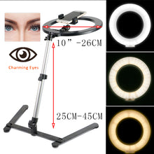 Load image into Gallery viewer, 26CM Photography Lighting Phone Ringlight Tripod Stand Photo Led Selfie Remote Fill Ring Light Lamp Video Youtube Live COOK