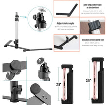 Load image into Gallery viewer, 26CM Photography Lighting Phone Ringlight Tripod Stand Photo Led Selfie Remote Fill Ring Light Lamp Video Youtube Live COOK