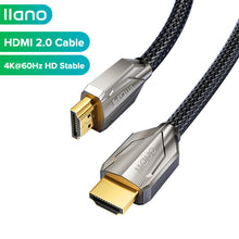 Load image into Gallery viewer, 4K HDMI 2.0 Cable 4K/60Hz 2K/144Hz HD Cable 18Gbps Ultra High-Speed Pure Copper Cable for Monitor PC Laptop HDTV PS5 PS4 Splitter Switch Audio Video