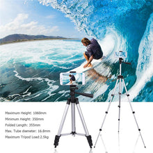 Load image into Gallery viewer, Aluminum Professional Telescapico Camera Tripod Stand Holder For Digital Camera Camcorder