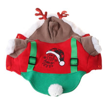 Load image into Gallery viewer, Warm Pet Puppy Clothes Christmas Halloween Cosplay Funny Dog Party Costume Cute Antlers Hoodies