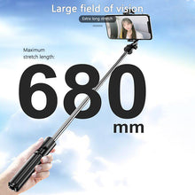 Load image into Gallery viewer, Foldable Bluetooth Selfie Stick Tripod Foldable Monopods with Remote Control for Smartphones Action Camera