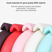 Load image into Gallery viewer, 2M Soft Baby Safety Desk Table Edge Guard Strip Security L-Shaped Kids Protection Bumper Edge Angle Home Anti-collision Strip