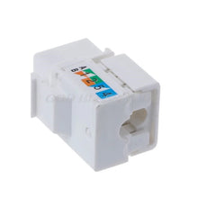 Load image into Gallery viewer, 2Pcs CAT6 Network Module Information Socket RJ45 Connector Adapter Keystone Jack Drop Shipping