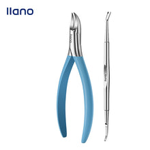 Load image into Gallery viewer, LLANO ingrown Nail Clipper Toenail Cutter Stainless Steel Pedicure Tools Thick Toe Nail Correction
