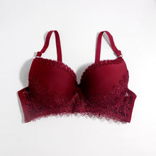 Load image into Gallery viewer, Solid Color Women Large Size Bra 38D 40D 42D 44D 46D 48D Femme Plus Size Lingerie Underwire Mold Cup Bra