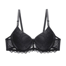 Load image into Gallery viewer, B C Cup Sexy Bra Underwear Solid Push Up Women Bra Lace