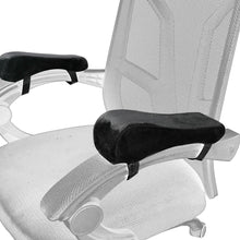 Load image into Gallery viewer, 2pcs Armrest Pads Covers Foam Elbow Pillow for Forearm Pressure Relief Arm Rest Cover For Wheelchair Rest Cushion Gaming Chair