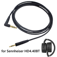 Load image into Gallery viewer, 3.5mm To 2.5mm Headphone Cable Suitable For Sennheiser Momentum 3/Hd 400 s Hd 450 Bt Hd 458 Bt Wireless Headphones