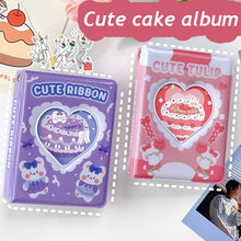 Load image into Gallery viewer, 3 Inch Cartoon Photo Album Lovely Photocard Holder Kpop Idol Chasing Collection Book Cake Bear Printing Instax Mini Album