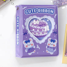 Load image into Gallery viewer, 3 Inch Cartoon Photo Album Lovely Photocard Holder Kpop Idol Chasing Collection Book Cake Bear Printing Instax Mini Album