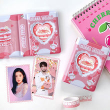 Load image into Gallery viewer, 3 Inch Cartoon Photo Album Lovely Photocard Holder Kpop Idol Chasing Collection Book Cake Bear Printing Instax Mini Album