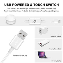 Load image into Gallery viewer, 3 Colors Makeup Mirror Lamp Led Professional Touch Dimming Dressing Table Vanity Lamp USB Bulb Make Up Mirror Lights