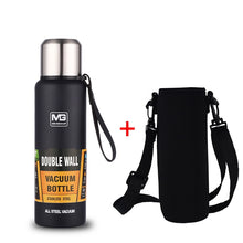 Load image into Gallery viewer, 304 Stainless Steel Thermos Bottle Large Capacity Vacuum Flask Insulated Tumbler with Rope for Tea Drinks Cold and Hot Water