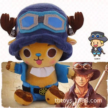 Load image into Gallery viewer, 30cm one piece figure Toys Tony Luffy Chopper Pattern Soft Stuffed Plush Dolls Kawaii Lovely Cartoon kids toys Birthday Gift Toy