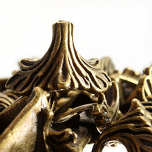 Load image into Gallery viewer, 30PCs Box Corner Foot Protector Desk Box Edge Antique Bronze Pattern Carved 19mm x 11mm