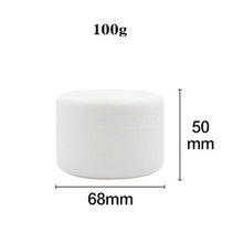 Load image into Gallery viewer, 30Pcs 10g/20g/30g/50g/100g Empty Makeup Jar Pot Refillable Sample Bottles Travel Face Cream Lotion Cosmetic Container White