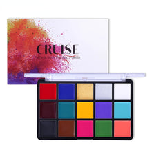 Load image into Gallery viewer, Halloween Makeup Oil Base Face Body Painting Safe Kids Tattoo Painting Art Fancy Dress Party Festival Cosmetics Palette