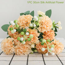 Load image into Gallery viewer, 30cm 7 Color Bouquet Artificial Flowers Peonies Home Accessories Wedding Party Scrapbook Fake Plants DIY Pompons Artificial Rose