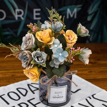 Load image into Gallery viewer, 30cm 7 Color Bouquet Artificial Flowers Peonies Home Accessories Wedding Party Scrapbook Fake Plants DIY Pompons Artificial Rose