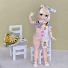 Load image into Gallery viewer, 30cm Two-dimensional Comic Face Doll 1/6 Bjd Doll or Dress Up Clothes Children's Girl Birthday Gift Toys