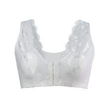 Load image into Gallery viewer, Women's Plus Size Underwear Sexy Push Up Bras Wireless Front Closure Brassiere Deep V Lace Bra Tops Sexy Lingerie Femme Thin Cup