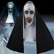 Load image into Gallery viewer, Horror Mask Costume Valak Halloween Cosplay Scary Masks With Headscarf