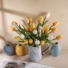 Load image into Gallery viewer, 10Pcs Tulips Artificial Flowers PU Real Touch Artificial Bouquet Fake Flowers for Wedding Decoration Home Garen Decoration