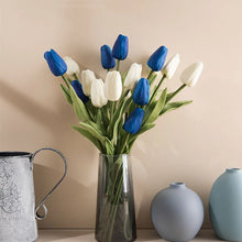 Load image into Gallery viewer, 10Pcs Tulips Artificial Flowers PU Real Touch Artificial Bouquet Fake Flowers for Wedding Decoration Home Garen Decoration