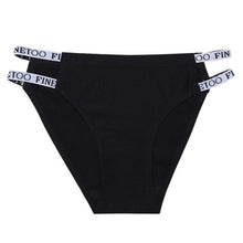 Load image into Gallery viewer, Seamless Underwear Women's Panties Letter Waisted Sexy Briefs Low-Rise Female Underpants Ice Silk Panties for Ladies Lingerie