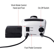 Load image into Gallery viewer, 32W 35000RPM Nail Drill Machine Set With Sanding Band Professional Milling Manicure Machine Set Kit With Nail drill Bit Set Kit