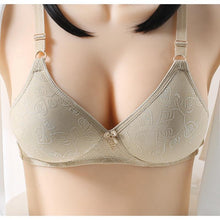 Load image into Gallery viewer, Women Gathered Bra Cotton Soft And Comfortable Thin Mold Cup Women's Breast Bras Underwear