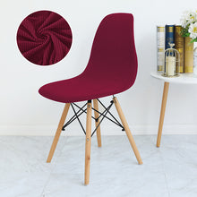 Load image into Gallery viewer, 1/2/4/6 Pieces Seat Cover For Shell Chair Washable Removable Armless Shell Chair Cover Banquet Home Hotel Slipcover Seat Cover