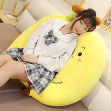 Load image into Gallery viewer, Creative Cartoon Banana Plush Pillow Kawaii Sofa Cushion Baby Toy Cute Plush Doll Children Fruit Toys Children Kid Gift