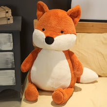 Load image into Gallery viewer, 35-90cm Soft Fluffy Fox Plush Toy Cute Cartoon Animal Fox Stuffed Doll Girls Lover Valentine's Gift Kawaii Sofa Decor Pillows