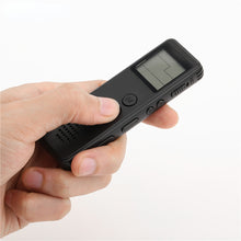 Load image into Gallery viewer, Long Distance Digital Voice Recorder One Key Recording Audio MP3 Dictaphone Noise Reduction Voice MP3 WAV Record Player 128Kbps
