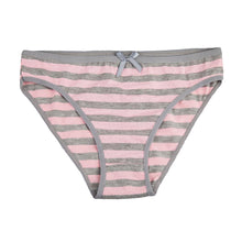 Load image into Gallery viewer, Sexy Women Panties Underwear Cotton Plus Size Briefs Striped Women's Underpants Soft Lingerie 1 Pc